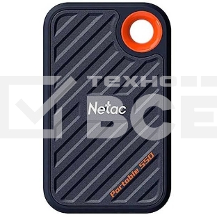 Флеш диск Netac ZX20 2TB USB 3.2 Gen 2 Type-C External SSD, R/W up to 2000MB/1800MB/s, with USB C to A cable and 20Gbps USB C to C cable 5Y wty
