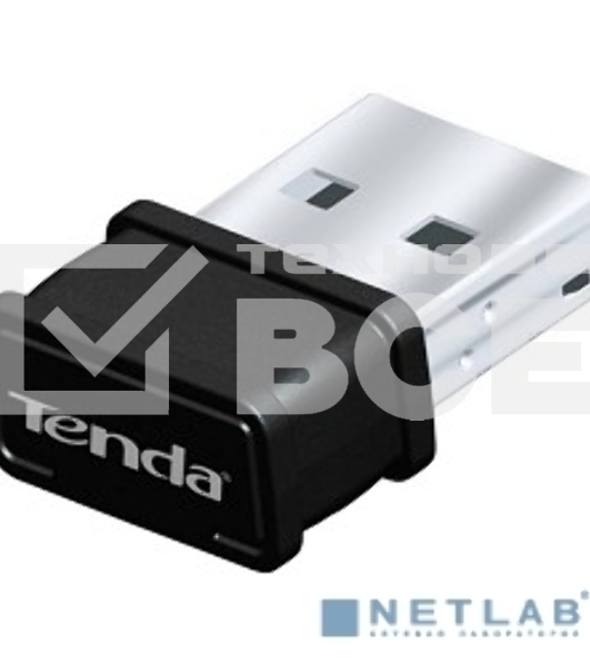 Сетевое оборудование TENDA W311MI Адаптер Wireless N150 Pico USB 2.0 Adapter with 2dBi with 1 fixed antenna (internal PCB)