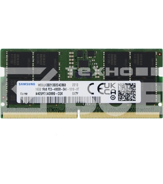 Оперативная память Samsung, DDR5, 16GB (1x16GB), 4800MHz, CL40, SO-DIMM, OEM