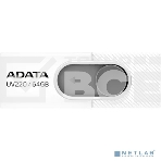 Флеш диск 64GB ADATA UV220, USB 2.0, белый/серый, фото3