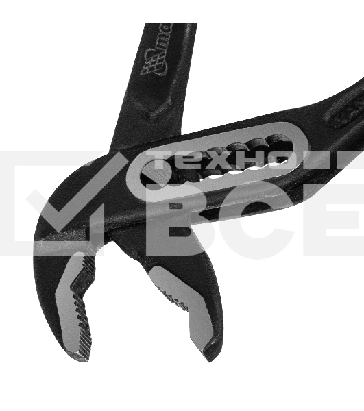 Переставные клещи Matrix 180 мм, хром-ванадий, обливные рукоятки