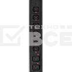 Блок распределения питания Powercom PDU-32AV24-18C3-6C9-3P верт.размещ. 18xC13 6xC19 3x32A IEC 60309 2м, фото13