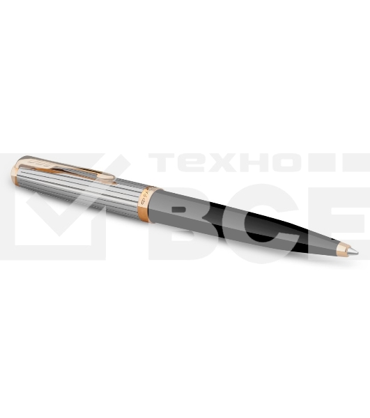 Ручка шариковая Parker 51 Premium (CW2169062) Black St.Steel GT M черн. черн. подар.кор.