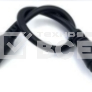 Кабель DC 5.5x2.5 18 AWG папа-папа 0,3 м с прямым штекером