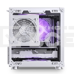 Корпус без блока питания Case JONSBO C6-ITX, Micro-Tower, no fan, 1xUSB-A 3.0 + 1xUSB-C 3.1, mDTX, mITX White, фото6