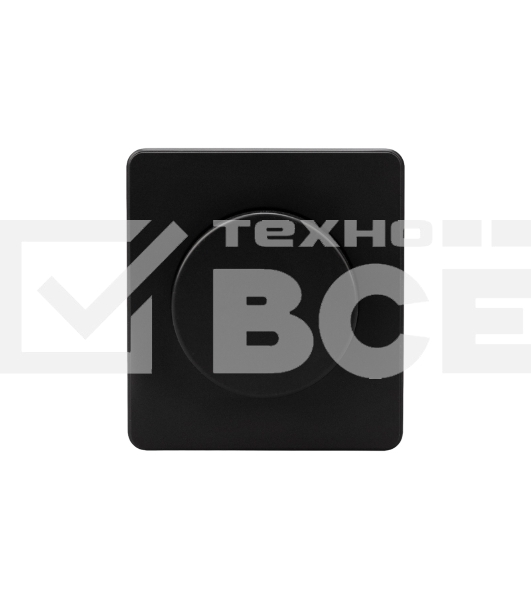 Светорегулятор Kranz KR-78-0732-3 ROUND (диммер) 300Вт с/у оникс