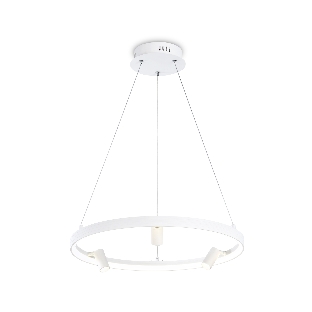 Светильник Ambrella light FL5281/1+3 WH белый 50W 3000K/4200K/6400K+4200K D500*1200 (ПДУ ИК)