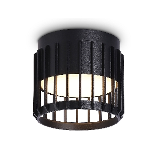 Светильник Ambrella light TN71155 BK черный GX53 D100*80
