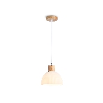 Светильник Ambrella light TR83133 LW/FR светлое дерево/белый матовый E27 max 40W D180*1040, фото6