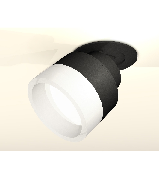 Светильник Ambrella Light XM8102520 SBK/FR черный песок/белый матовый GX53 (A2242, A2106, C8102, N8401)