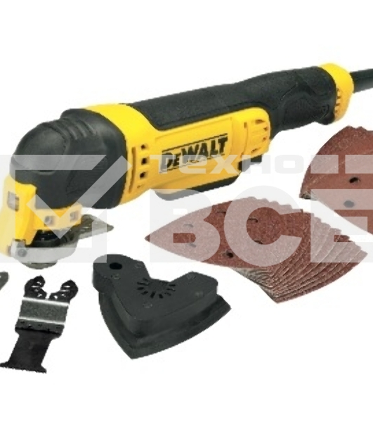Многофункциональный инструмент DeWalt DWE315-QS 300Вт желтый/черный