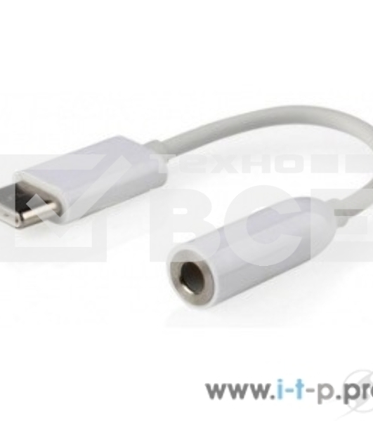 Переходник Cablexpert Переходник USB, USB Type-C/Jack3.5F, пакет (CCA-UC3.5F-01-W)