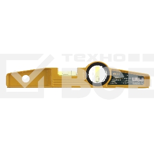 Уровень FIT 18591 ''Хард''мини 250мм, литой, усиленный, противоударный, 2 глазка