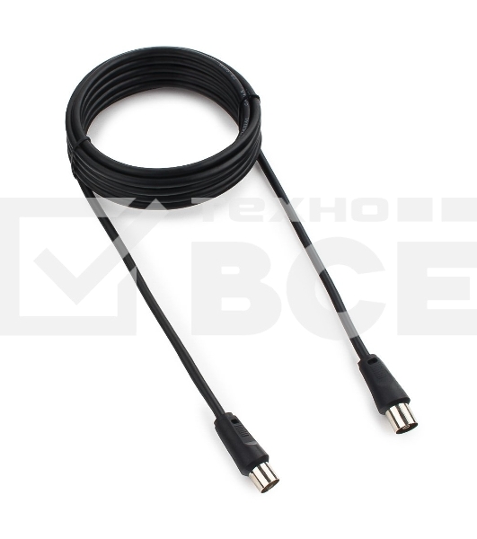 Кабель телевизионный Cablexpert, CCV-515-3M, Coaxial M/F, 3м