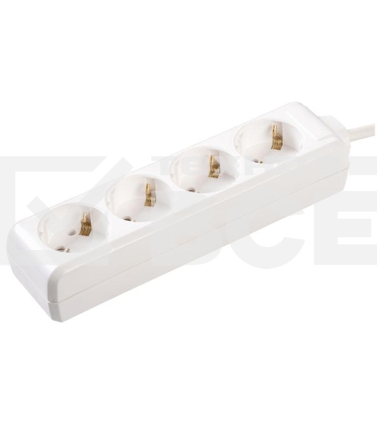 Удлинитель 4х5м с заземл. 16А IP20 У04 2P+PE ИЭК WYP10-16-04-05-Z-N