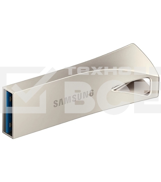 Флешка USB R/W 64Gb USB Drive <USB 3.1> Samsung BAR Plus (up to 300Mb/s) (MUF-64BE3/APC) серебристый