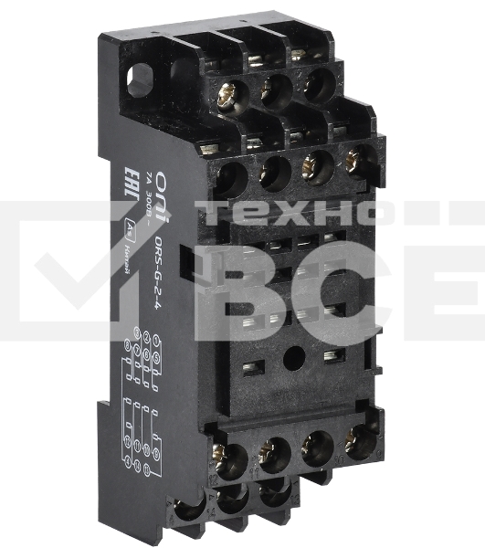 Розетка ORS-G-2-4 для реле OGR-2 4C ONI ORS-G-2-4-G