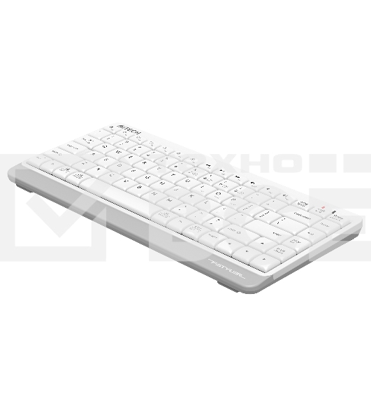 Клавиатура A4Tech Fstyler FBK11 беспроводная USB, Bluetooth/Радиоканал, белый/серый