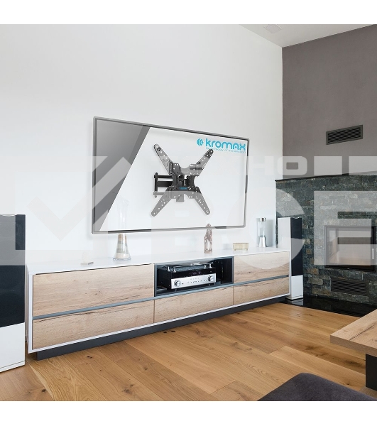 Кронштейн для LED/LCD телевизоров Kromax OPTIMA-414 черный