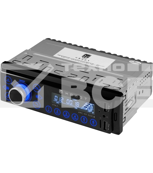 Автомагнитола Ural Молот АРС-МТ 333С 1DIN 4x25Вт