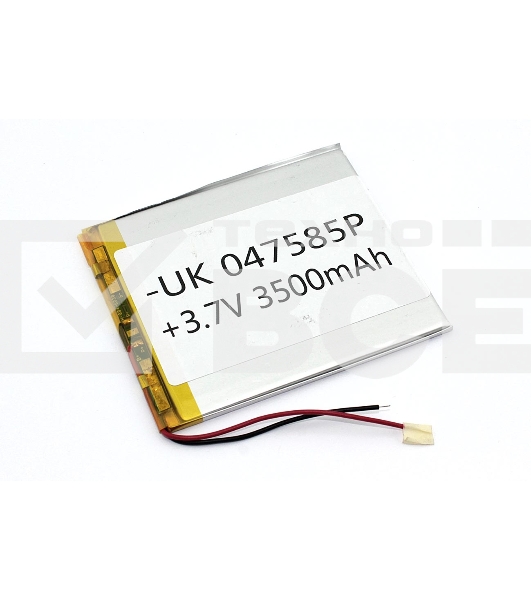 Аккумулятор Li-Pol (батарея) 4*75*85мм 2pin 3.7V/3500mAh