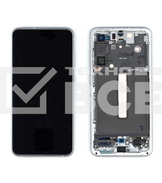 Дисплей для Samsung Galaxy S21 FE 5G SM-G990B/DS белый