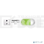 Флеш диск 32GB A-DATA UV320, USB 3.2, белый/зеленый, фото2