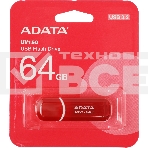 Флеш диск 64GB ADATA UV150, USB 3.0, Красный, фото5