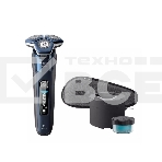 Бритва роторная Philips S7885/50 реж.эл.:3 питан.:аккум. синий, фото 1