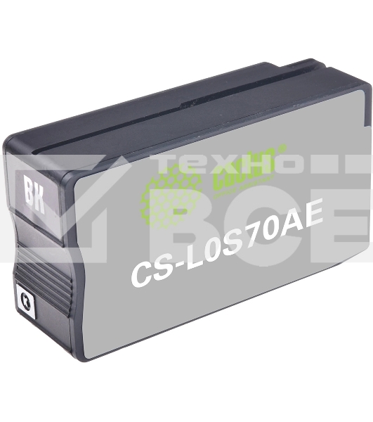 Картридж струйный Cactus CS-L0S70AE №953XL черный (58 мл) для HP OJ Pro 7740/8210/8218/8710/8715
