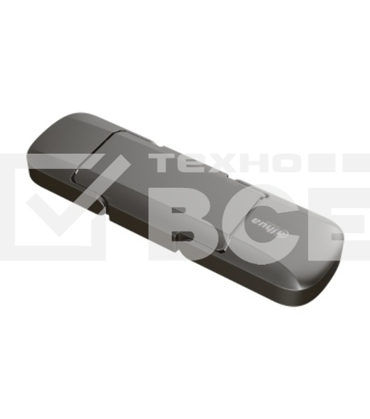 Флешка USB Dahua S809 (DHI-USB-S809-32-256Gb), 256Gb, USB 3.2 Type-A/USB Type-C, R/W 520/460, серый