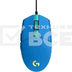 Мышь проводная Logitech G102 LIGHTSYNC синий, 8000 dpi, USB, кнопки - 6, фото15