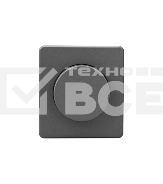 Светорегулятор Kranz KR-78-0732-2 ROUND (диммер) 300Вт с/у титан