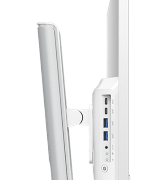 Моноблок MSI Modern AM242P 1M-1022XRU 23.8'(1920x1080 IPS)/Intel Core 5 120U(1.4Ghz)/16Gb/512PCISSDGb/noDVD/Int:Intel® Graphics/Cam/BT/WiFi/-/war 1y/4.65kg/белый/DOS + Wireless KB+M (9S6-AE0722-2201)