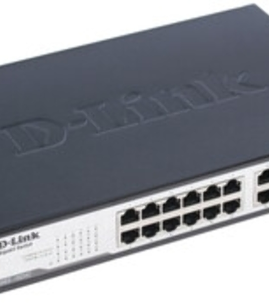 Коммутатор D-Link DGS-1024C/F6/E, 24×1 Гбит/с, неуправляемый