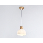 Светильник Ambrella light TR83133 LW/FR светлое дерево/белый матовый E27 max 40W D180*1040, фото5