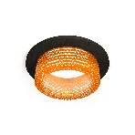 Комплект встраиваемого светильника Ambrella light XC6513044 SBK/CF черный песок/голубой MR16 GU5.3 (C6513, N6154), фото3