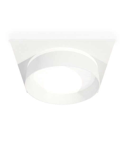 Комплект встраиваемого светильника Ambrella light XC8061020 SWH/FR белый песок/белый матовый GX53 (C8061, N8461)