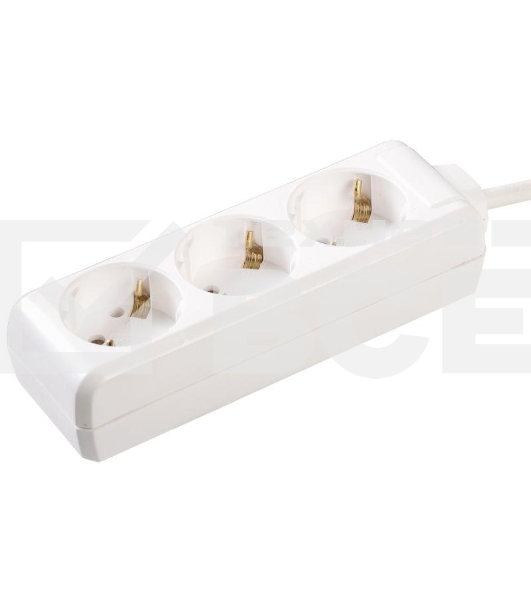 Удлинитель WYP10-16-03-05-Z-N У03 3 места 2 Р + P Е /5метров 3х1мм2 16А/250 IEK