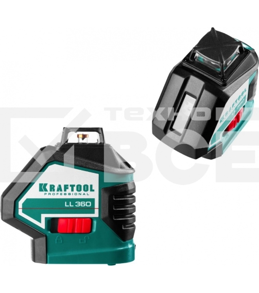 Уровни лазерные KRAFTOOL 34645 ''ll360'' 360 градусов 20м / 70м детектор