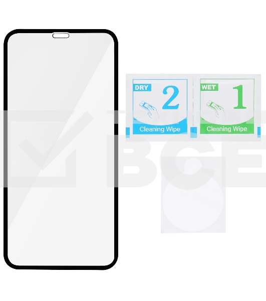 Защитное стекло для экрана Digma для Apple iPhone XR/11 3D 1шт. (DGG3AP11XA)