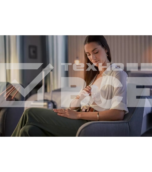 Молокоотсос ручной Philips SCF430/13, вес 0.3 кг, технология Natural Motion, мягкая насадка с адаптивной формой, 3 контейнера для 180 мл. для хранения молока в комплекте