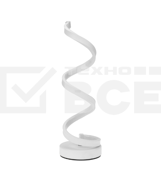 Светильник декоративный Spiral Trio, LED, 2Вт, 3000К, 5В, белый REXANT