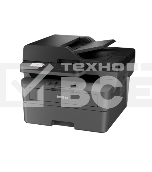 МФУ лазерный Brother DCP-L2660DW, принтер/сканер/копир, (A4, 34 стр/мин, 256МБ, Duplex, ADF50, GigaLAN,USB, лоток 250 л., старт.картридж 1200 стр.) (соответствующий барабан DR2510, картридж TN2510XL)