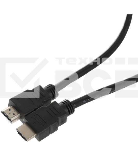 Кабель соединительный аудио-видео Premier 5-802 HDMI (m)/HDMI (m) 1.5м. черный (5-802 1.5)