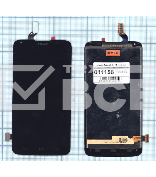 Дисплей для Huawei Ascend G710 черный