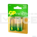 Алкалиновые батарейки GP Ultra Alkaline G-Tech 14А типоразмера C - 2 шт. на блистере, фото 1