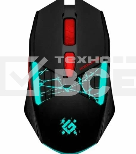 Мышь беспроводная Defender Horrodine GM-237 черный, 3200 dpi, радиоканал, USB, кнопки - 6