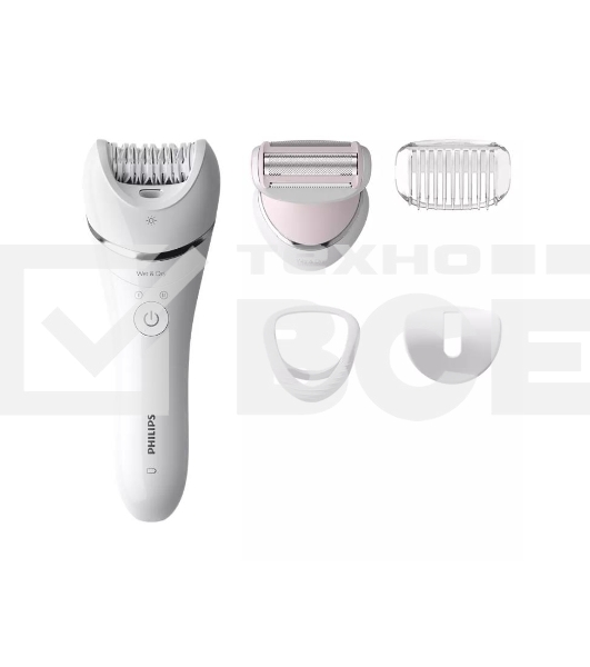 Эпилятор Philips скорости, широкая головка, Wet&Dry, беспроводной