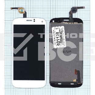 Дисплей для Micromax A250 Canvas Turbo белый